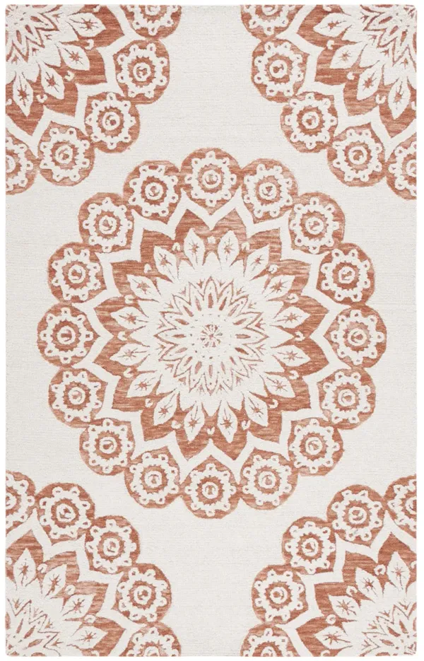 BLOSSOM Hand Tufted 4' x 6' area rug