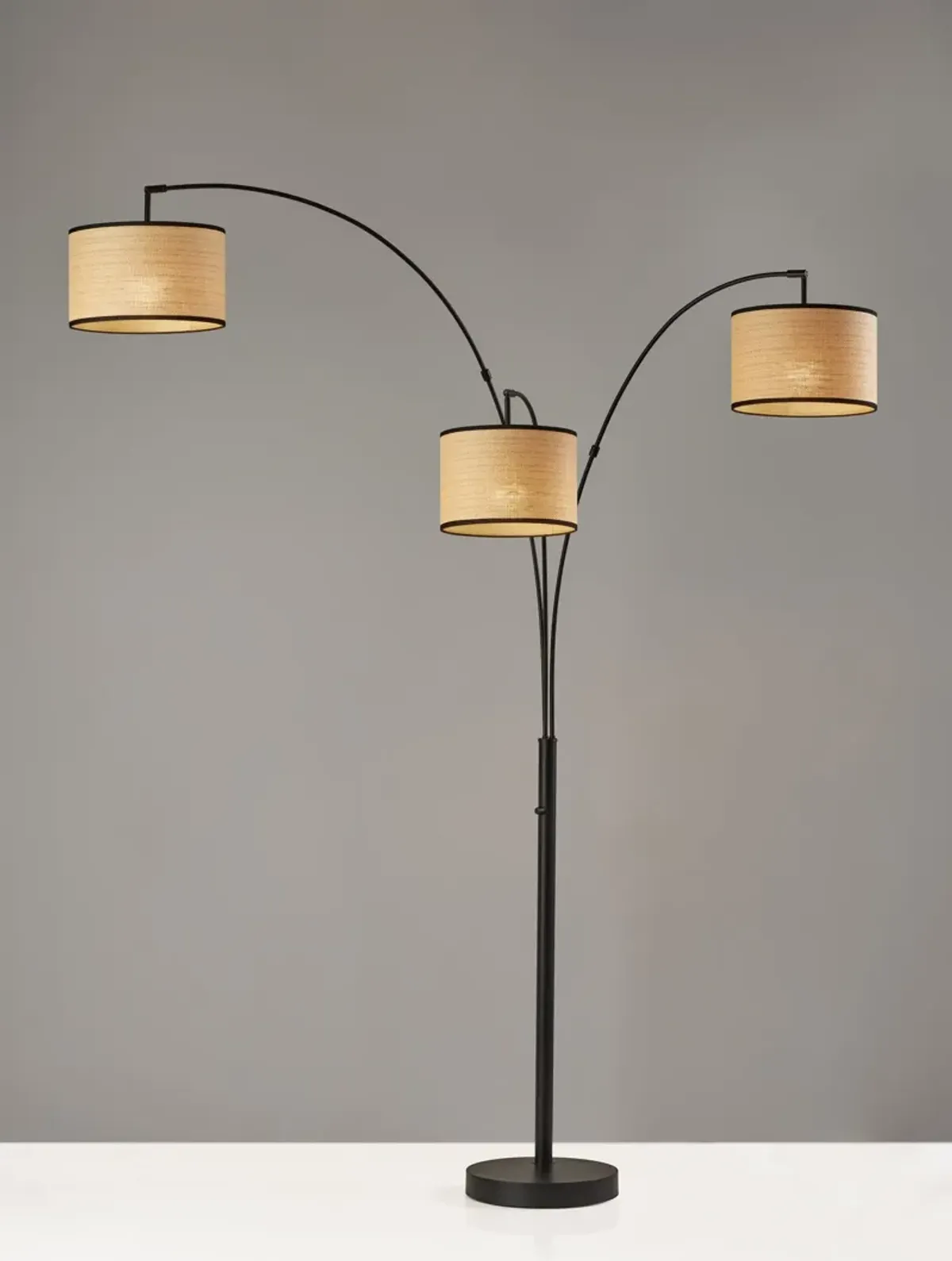 Bowery 3-Arm Arc Lamp