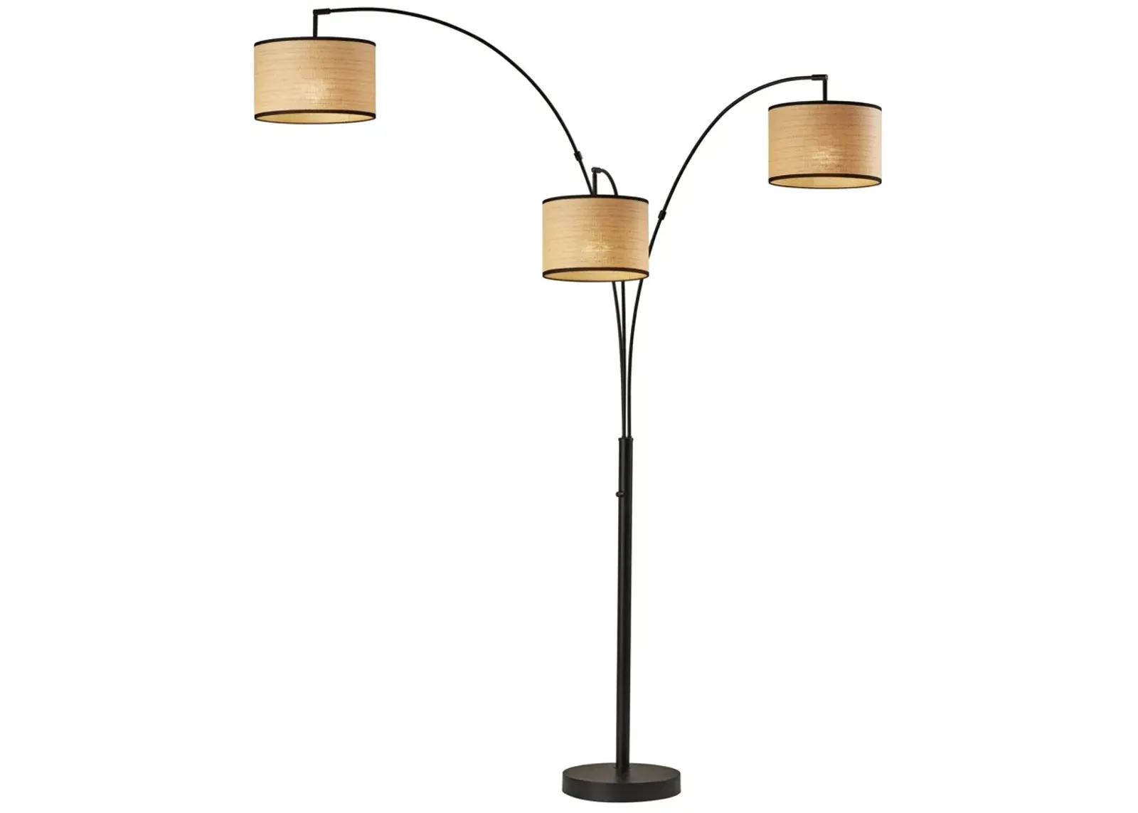 Bowery 3-Arm Arc Lamp