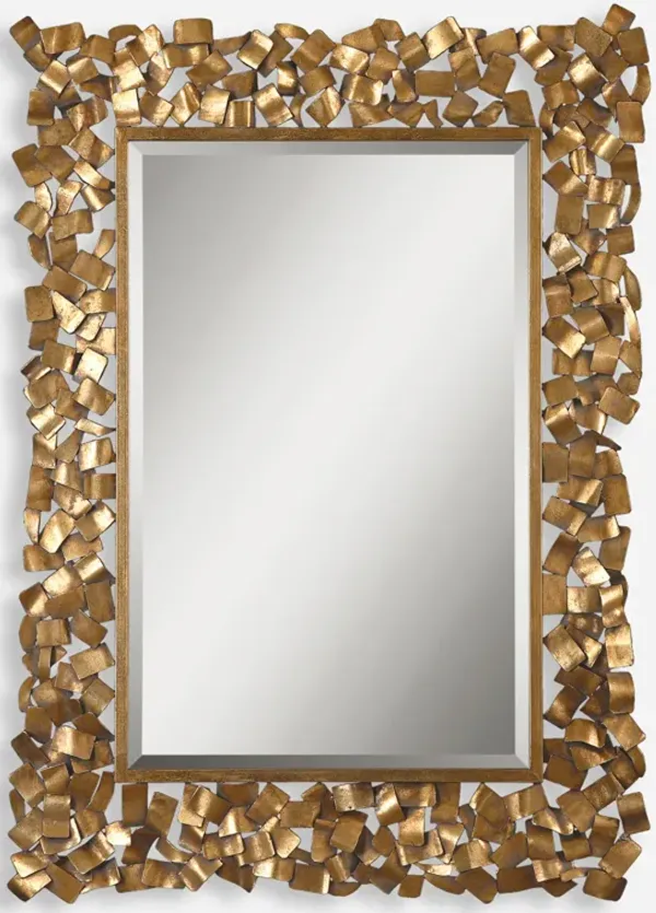 Capulin Antique Gold Mirror