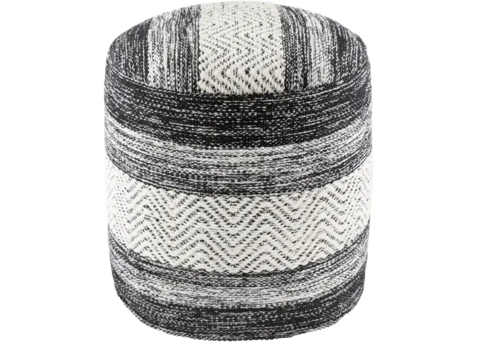 Levi 16"H x 16"W x 16"D Pouf