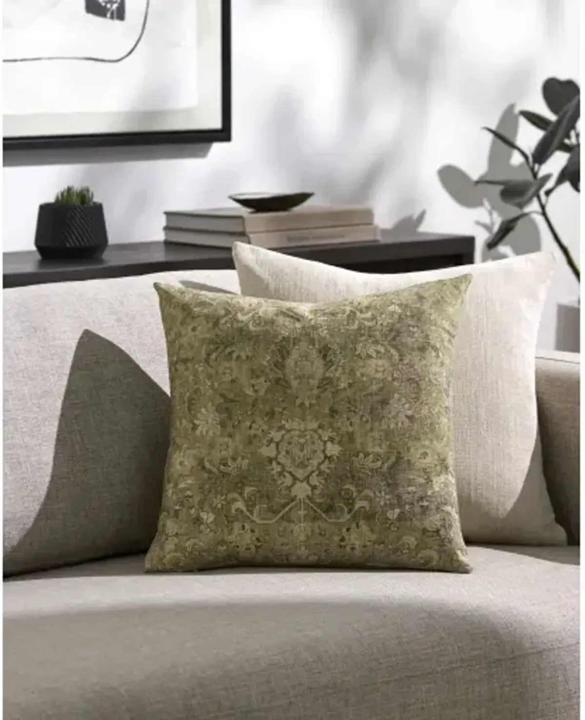 Jaya JYA-002 22"H x 22"W Accent Pillow