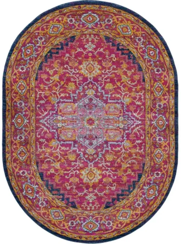 Harput 5'3" Round Rug
