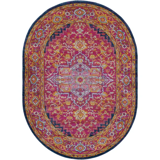 Harput 5'3" Round Rug