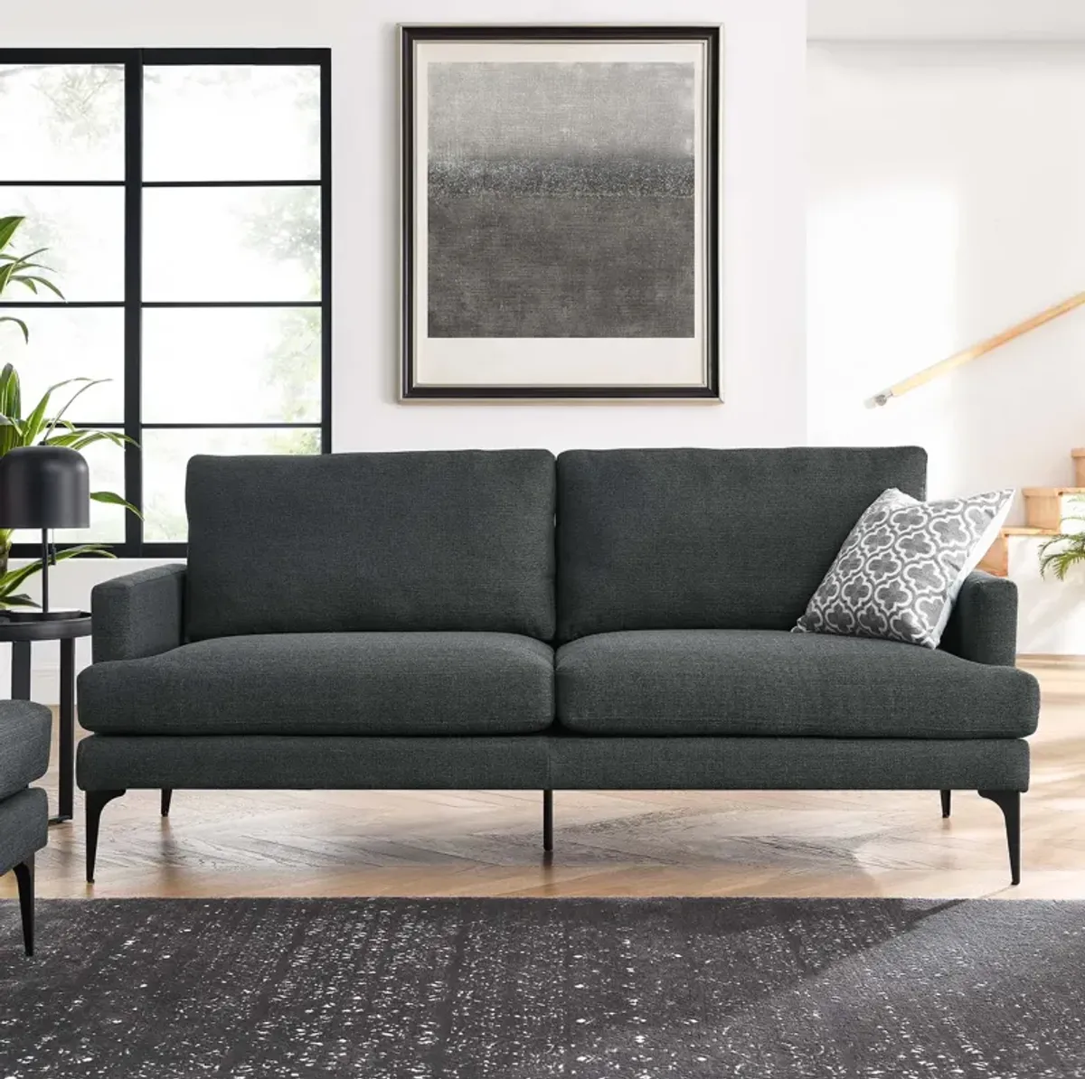 Evermore Upholstered Fabric Sofa