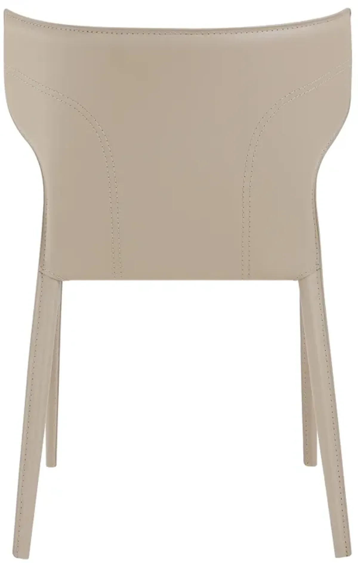 Divinia Stacking Side Chair in Light Gray