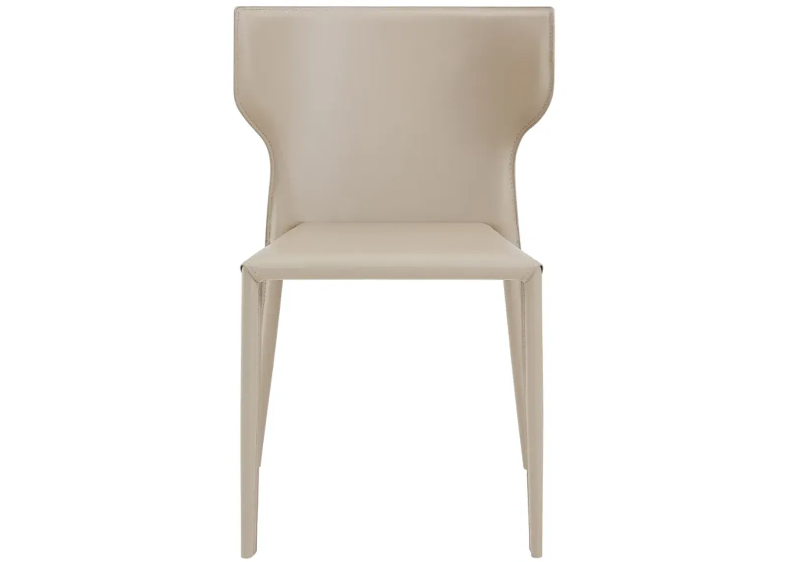 Divinia Stacking Side Chair in Light Gray