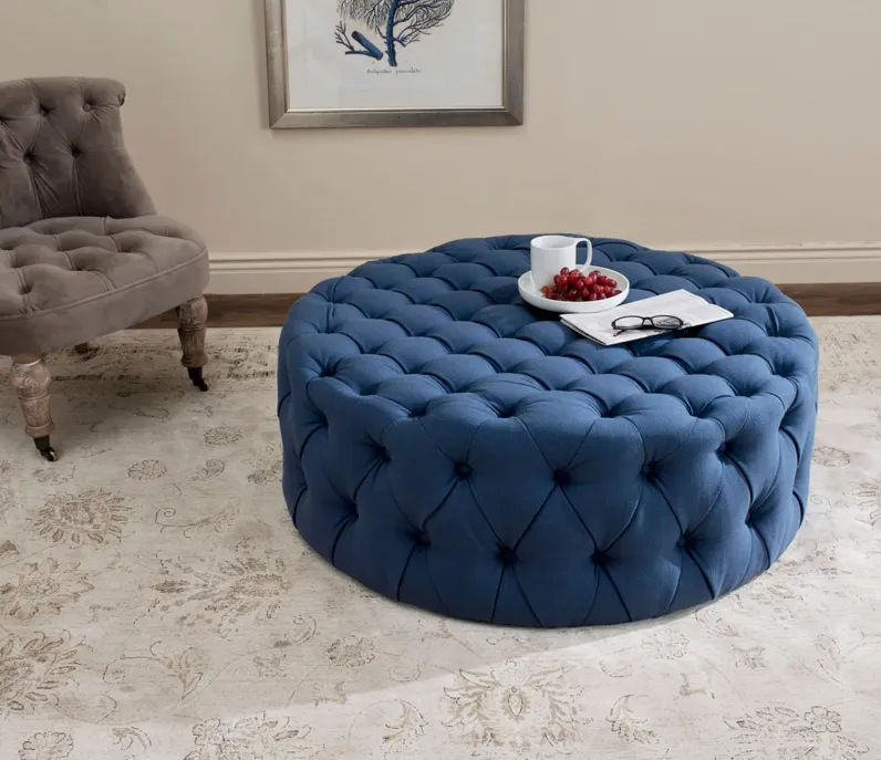 CHARLENE TUFTED COCKTAIL OTTOMAN