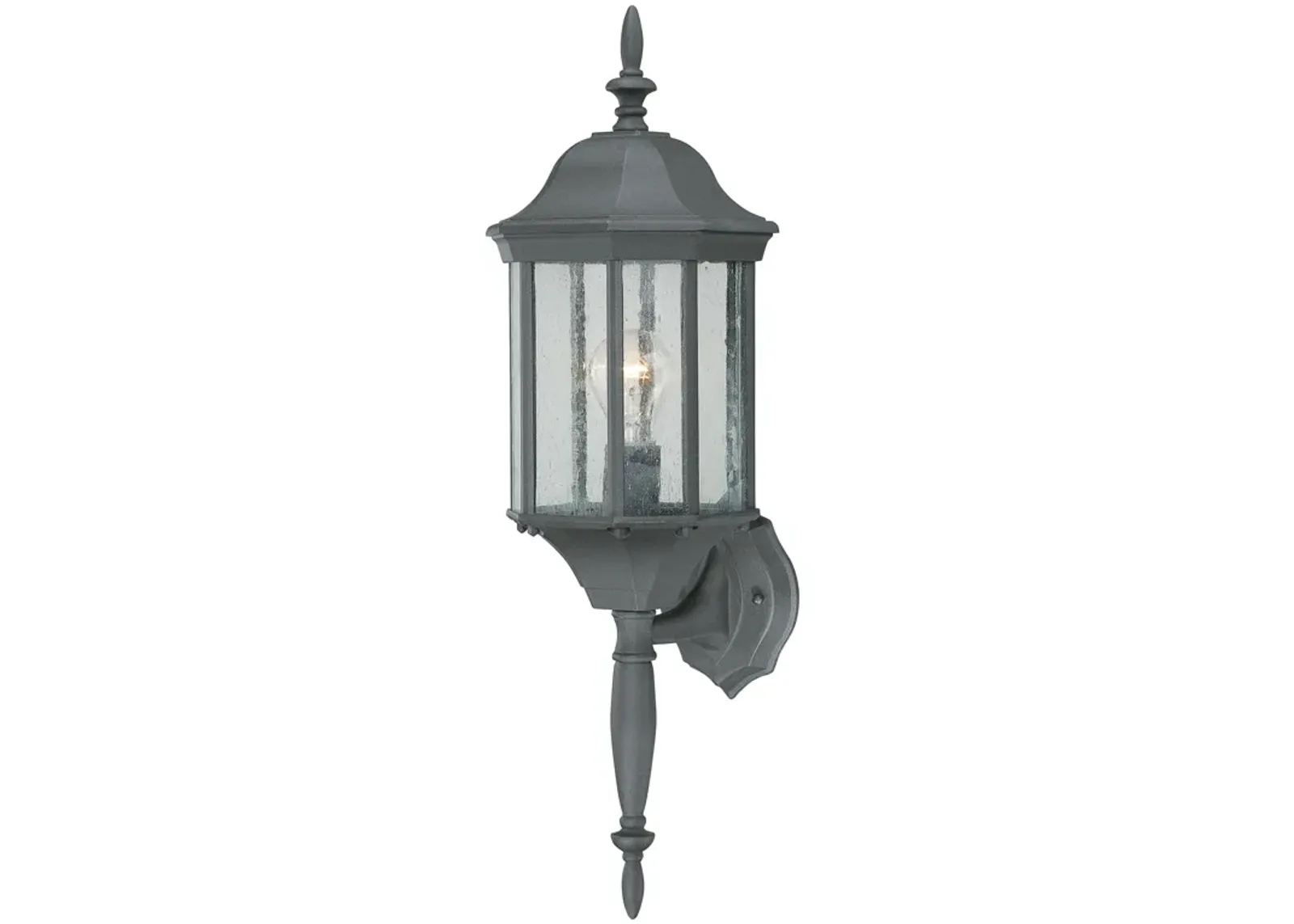 Hawthorne 26" High 1-Light Outdoor Sconce - Black