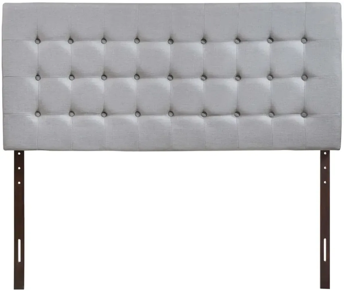 Tinble Queen Upholstered Fabric Headboard