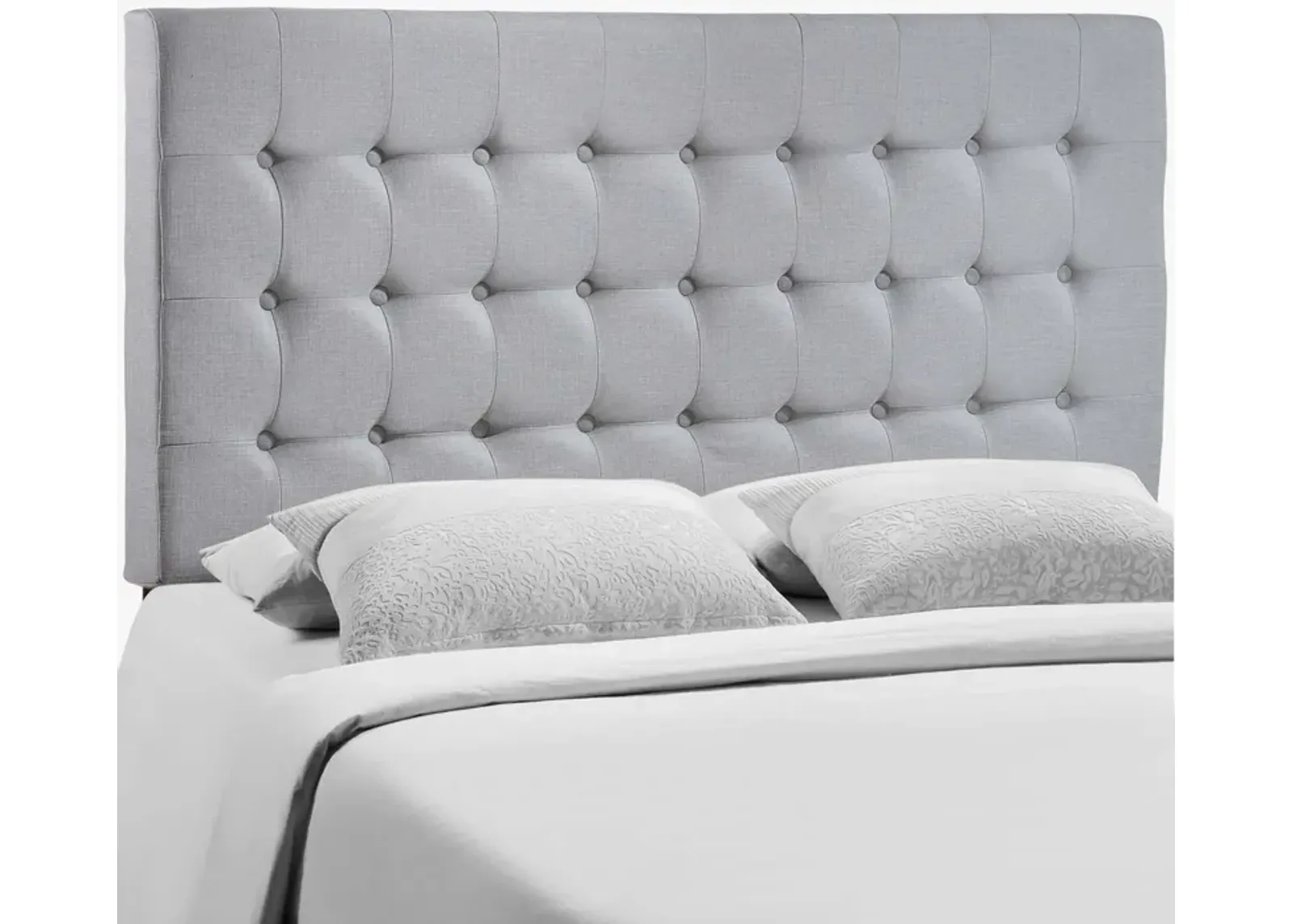 Tinble Queen Upholstered Fabric Headboard