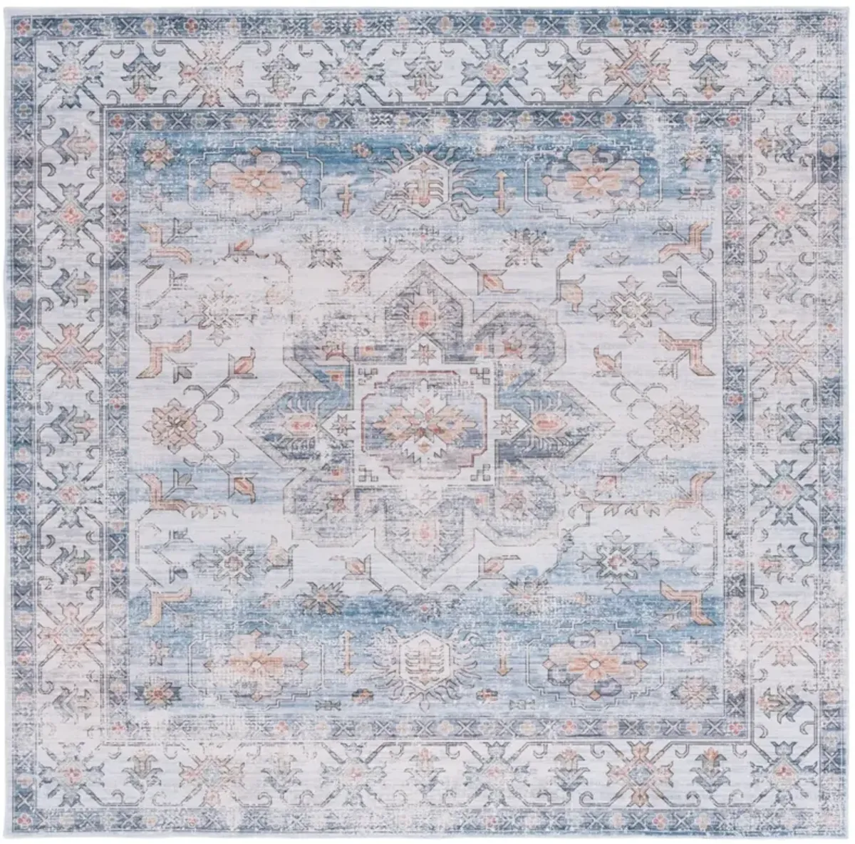 ARIZONA 128 IVORY  6' x 6' Square Square Rug