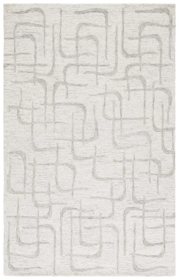 EBONY Hand Tufted 4' x 6' area rug