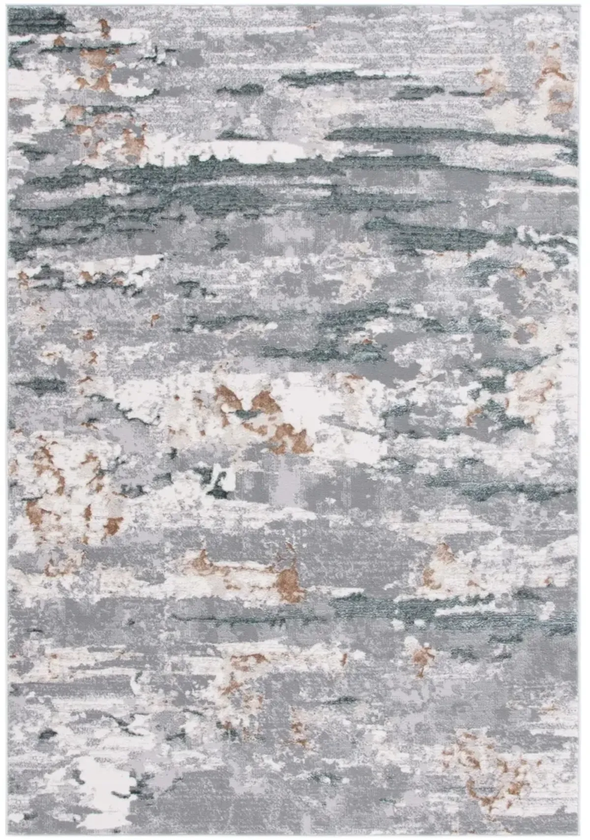 ALENIA 107 GREY  5'-2' x 7'  Medium Rectangle Rug