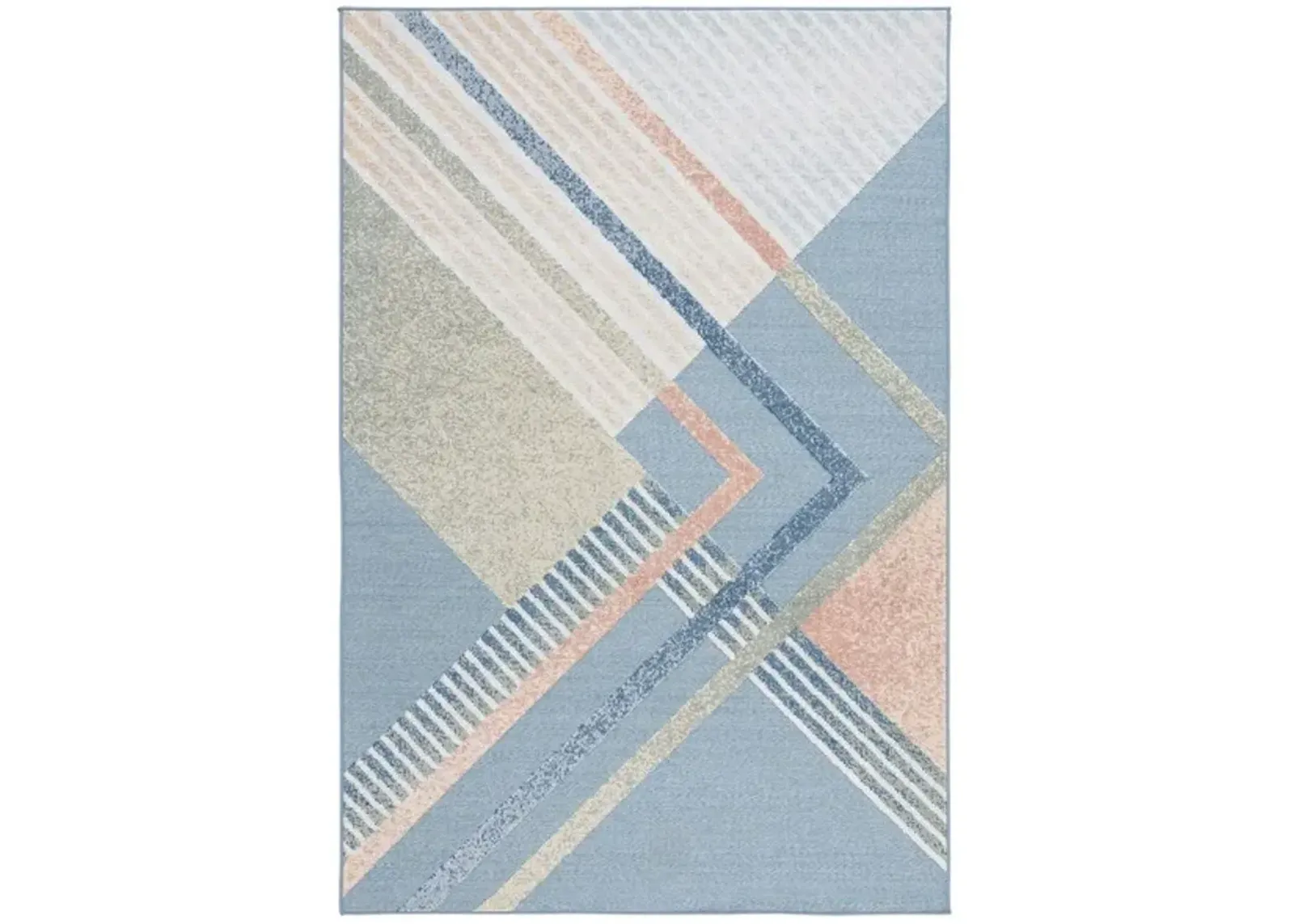 SARASOTA 102 Blue  9' X 12' Large Rectangle Rug