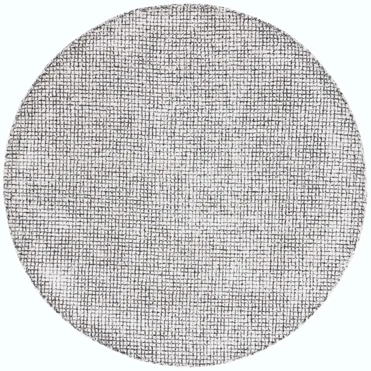 ABSTRACT Hand Tufted 4' x 4' Round area rug