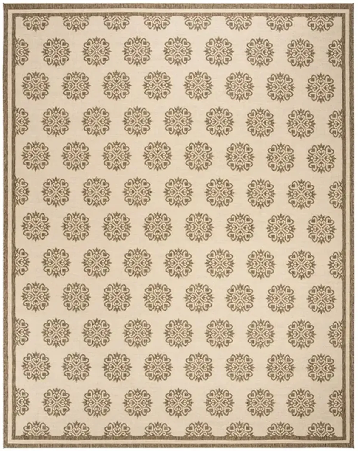 LINDEN 181 Collection LND181A-9 Cream / Beige 9' X 12'