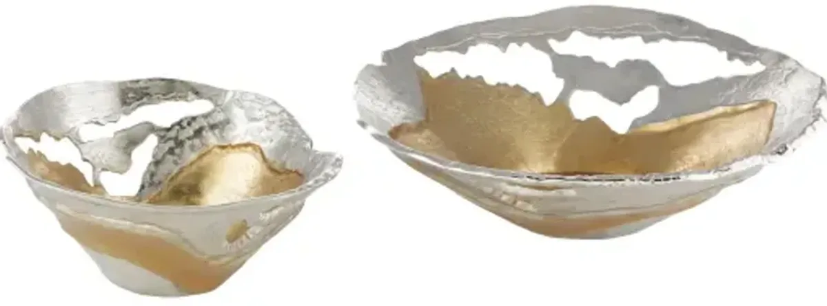 Ambrosia Decorative Bowls - Set of 2