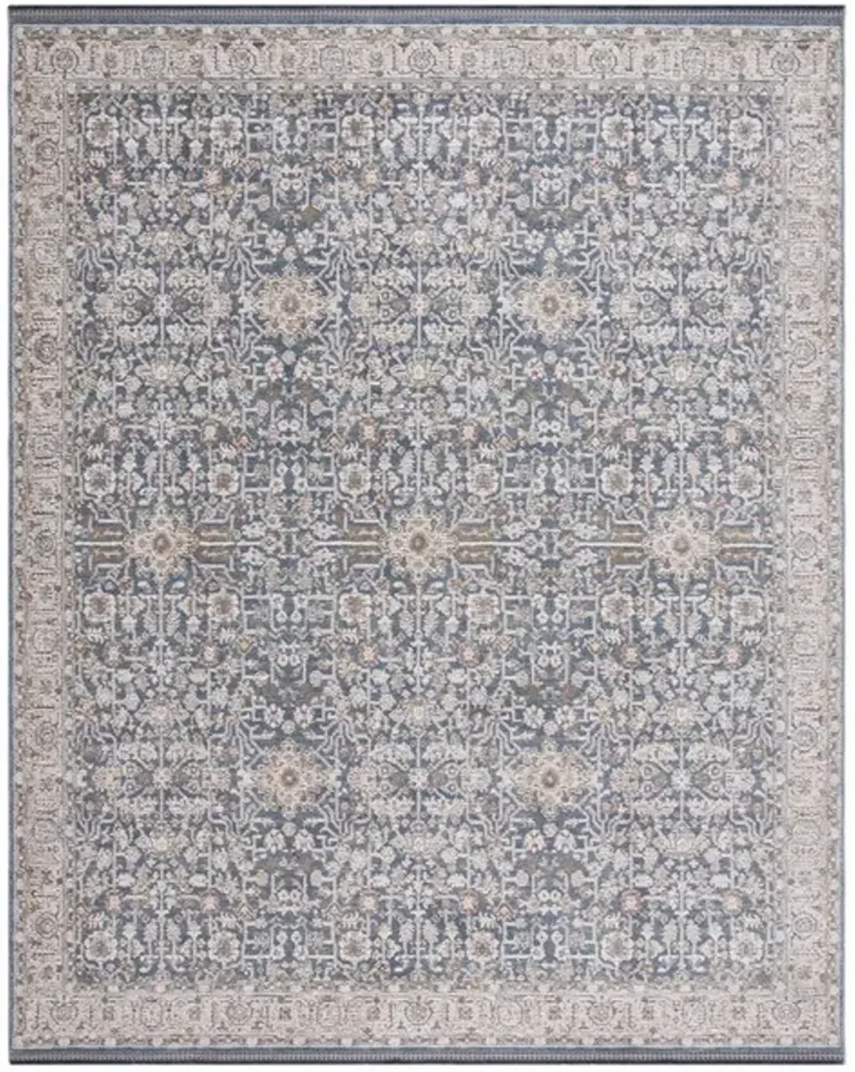 VIVALDI 546 Blue  8' X 10' Large Rectangle Rug