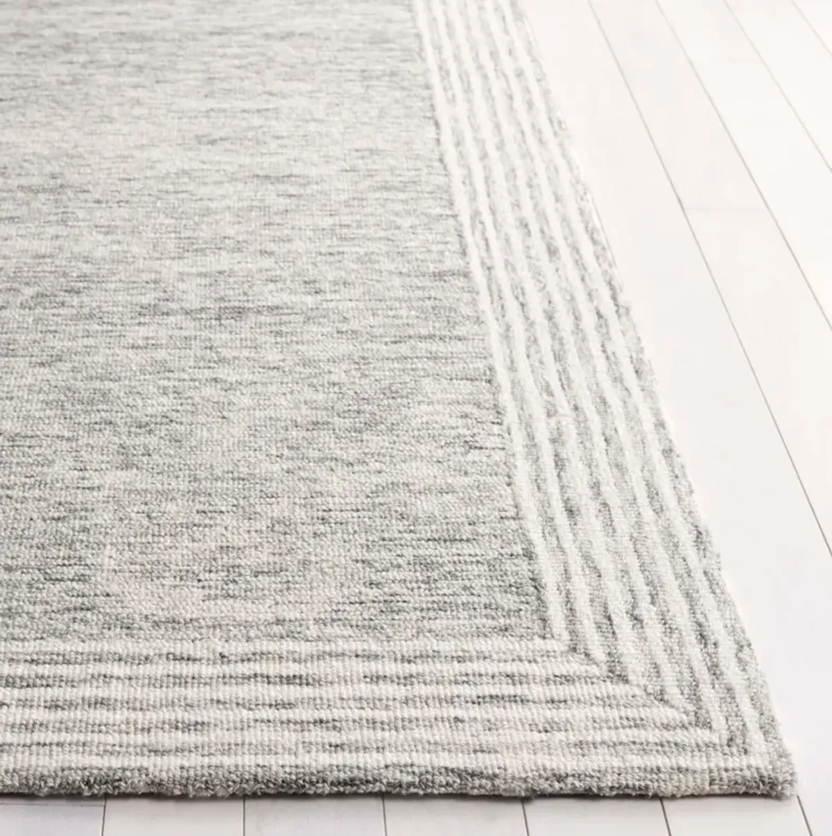 ABSTRACT 464 GREY  4' x 6' Small Rectangle Rug