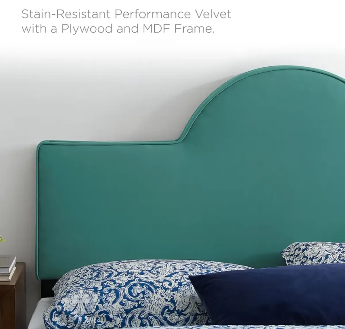 Sunny Performance Velvet King Bed