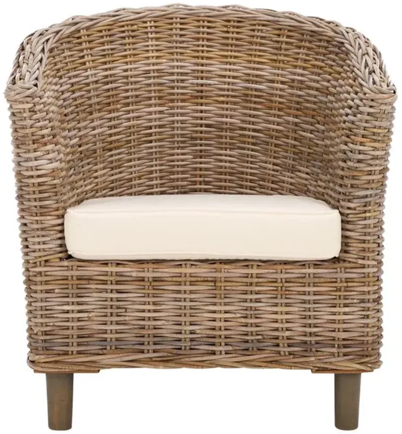 OMNI RATTAN BARREL CHAIR 