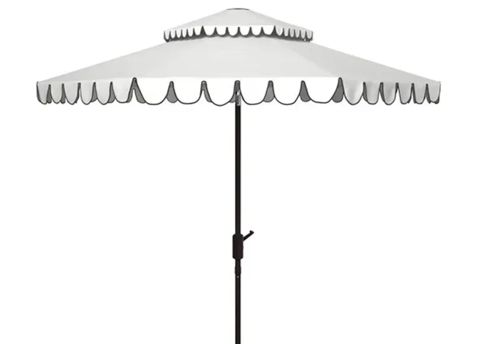 Venice 9ft Rnd Double Top Crank Umbrella