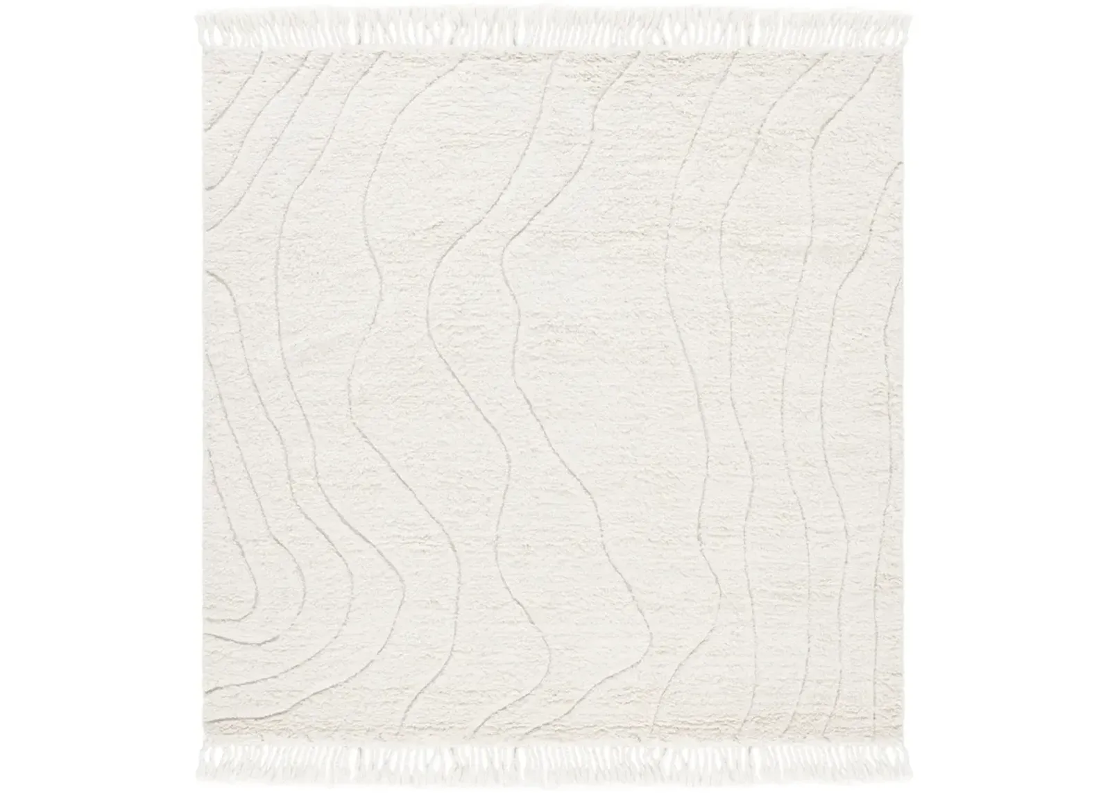 VERMONT 203 IVORY 6' x 6' Square Square Rug