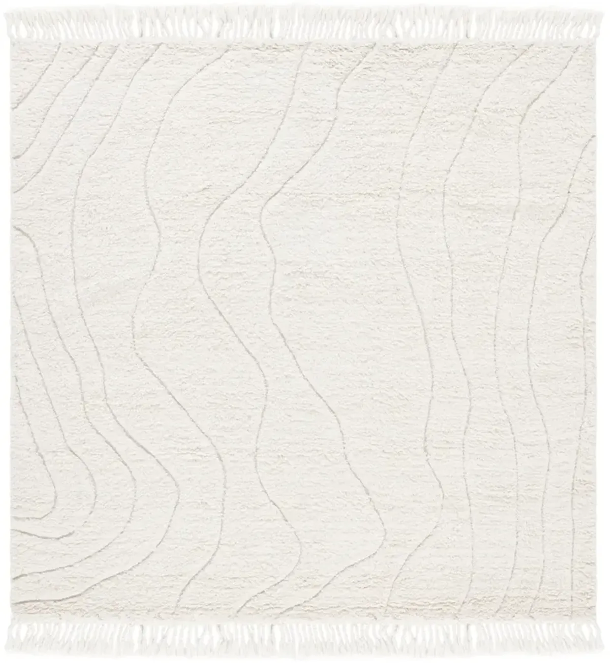 VERMONT 203 IVORY 6' x 6' Square Square Rug