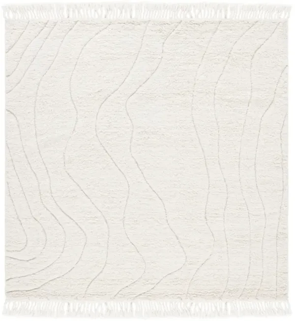 VERMONT 203 IVORY 6' x 6' Square Square Rug