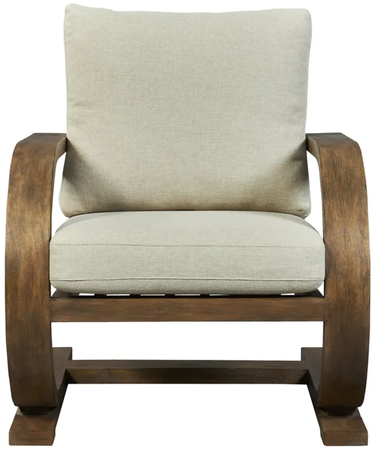 Bedrich Wooden Accent Chair