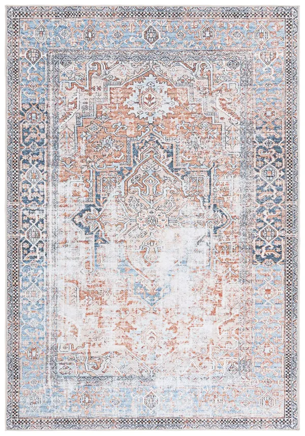 ORLANDO 764 ORANGE  8' x 10' Large Rectangle Rug
