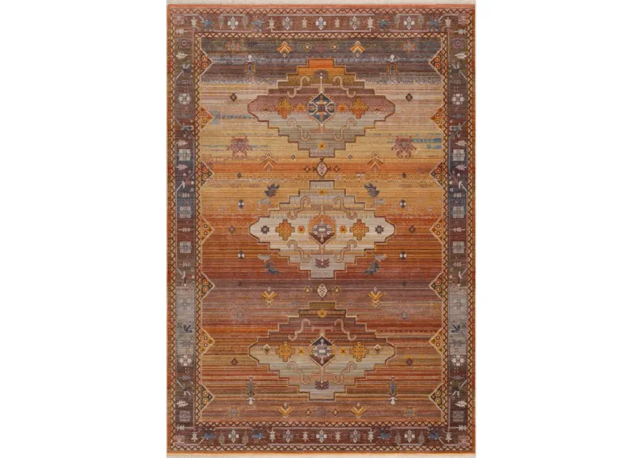 Hana Vintage Bohemian Southwestern Sierra Area Rug 4' x 6'