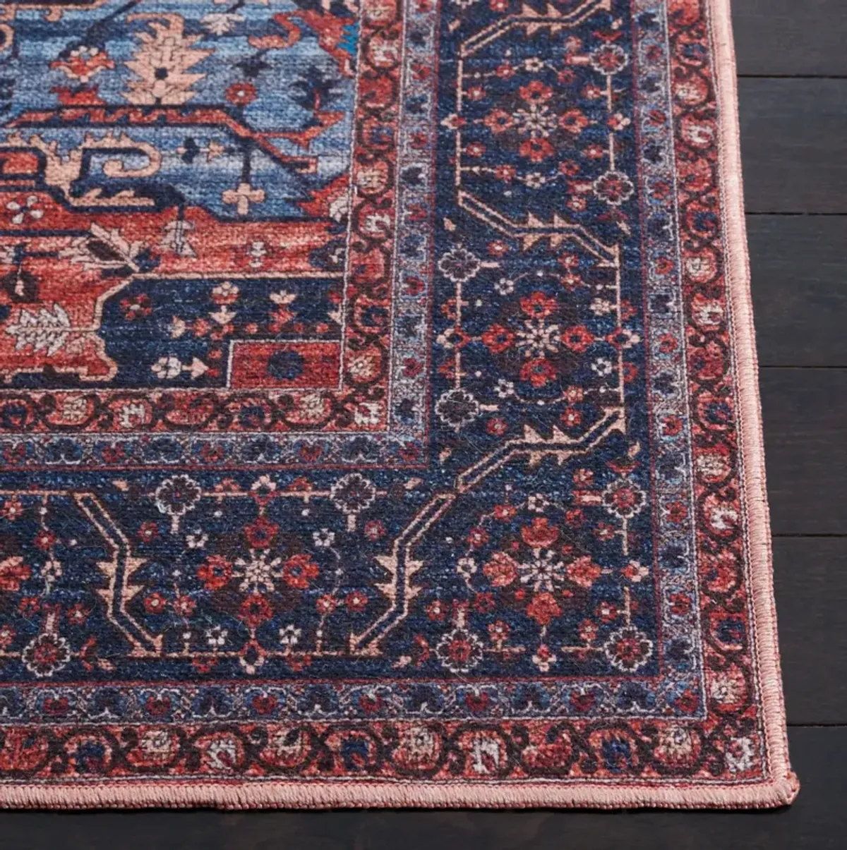 SERAPI 560 RED  8' x 8' Square Square Rug