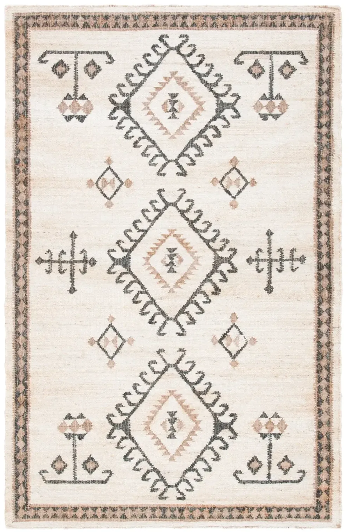 KILIM 762 IVORY  12' x 15' Large Rectangle Rug