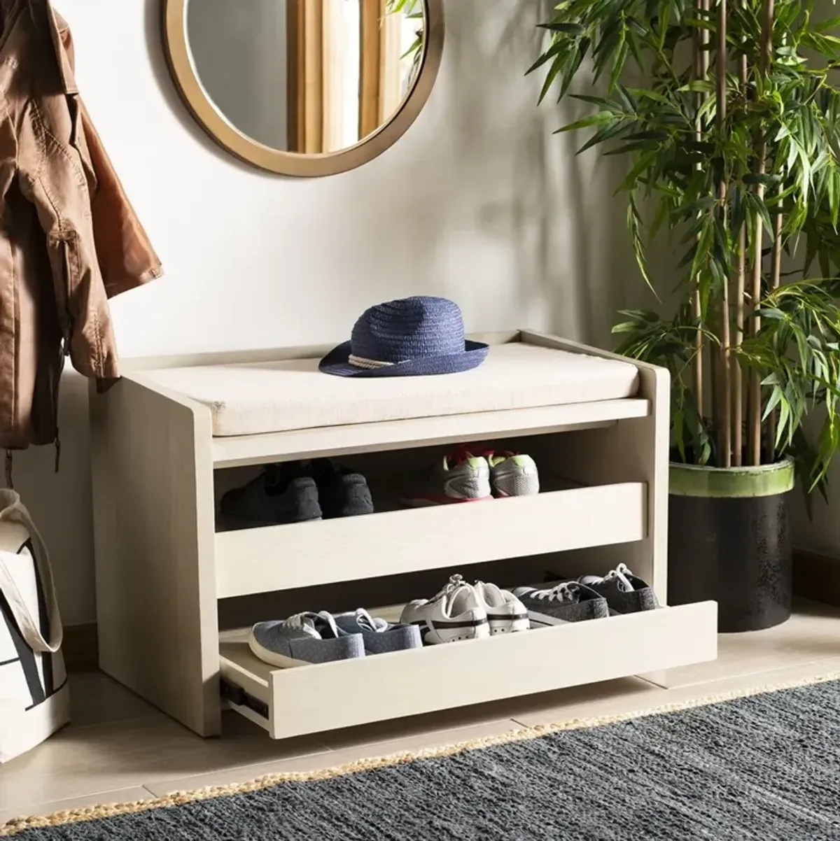 PERCY STORAGE BENCH