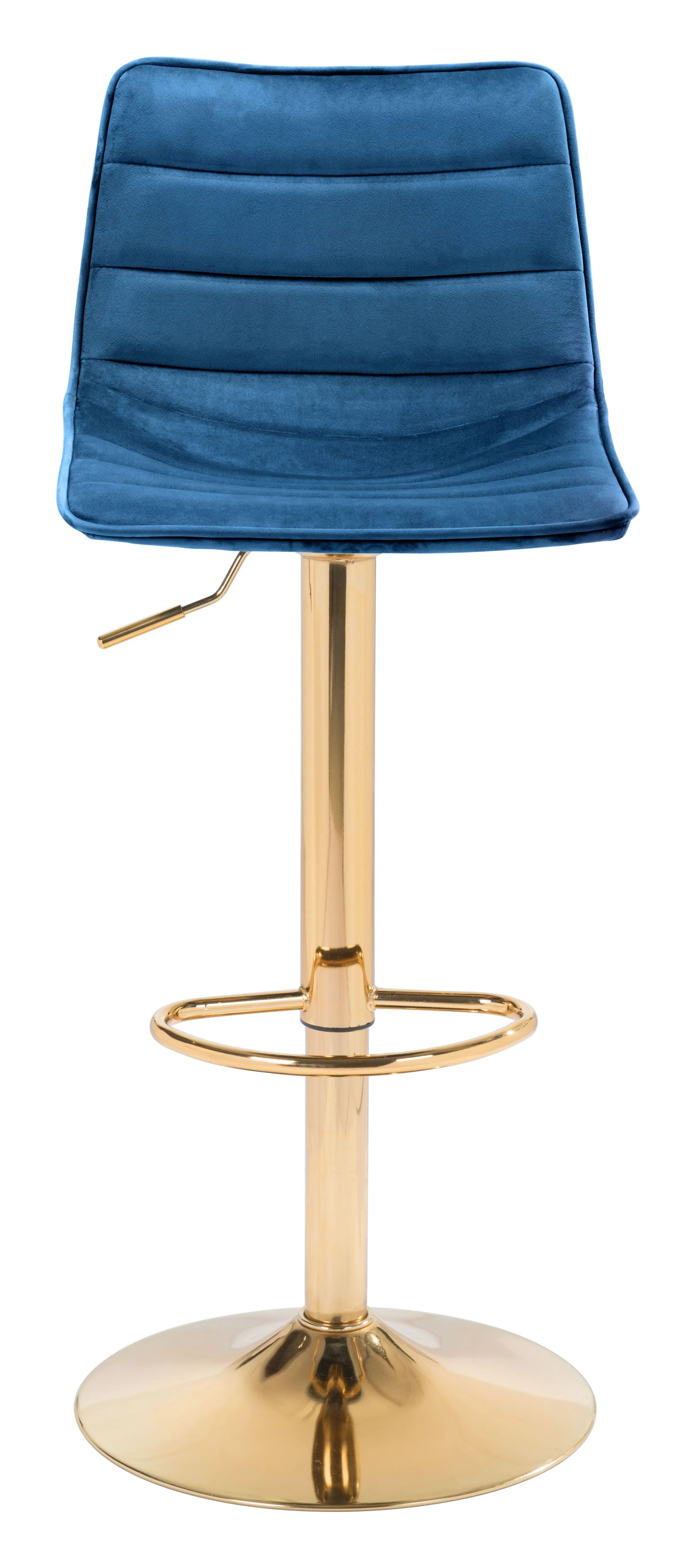 Prima Barstool Dark Blue & Gold