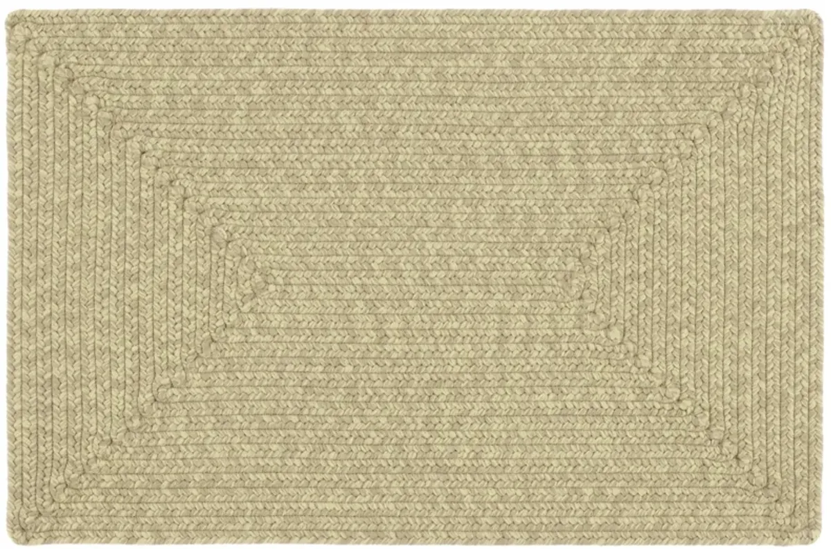 BRAIDED 317 SAGE 6' x 9' Medium Rectangle Rug