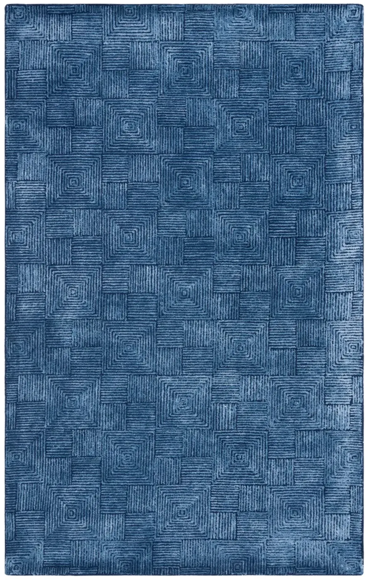 GLAMOUR 401 NAVY 3' x 5' Small Rectangle Rug