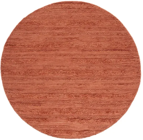 VERMONT Hand Woven 4' x 4' Round area rug