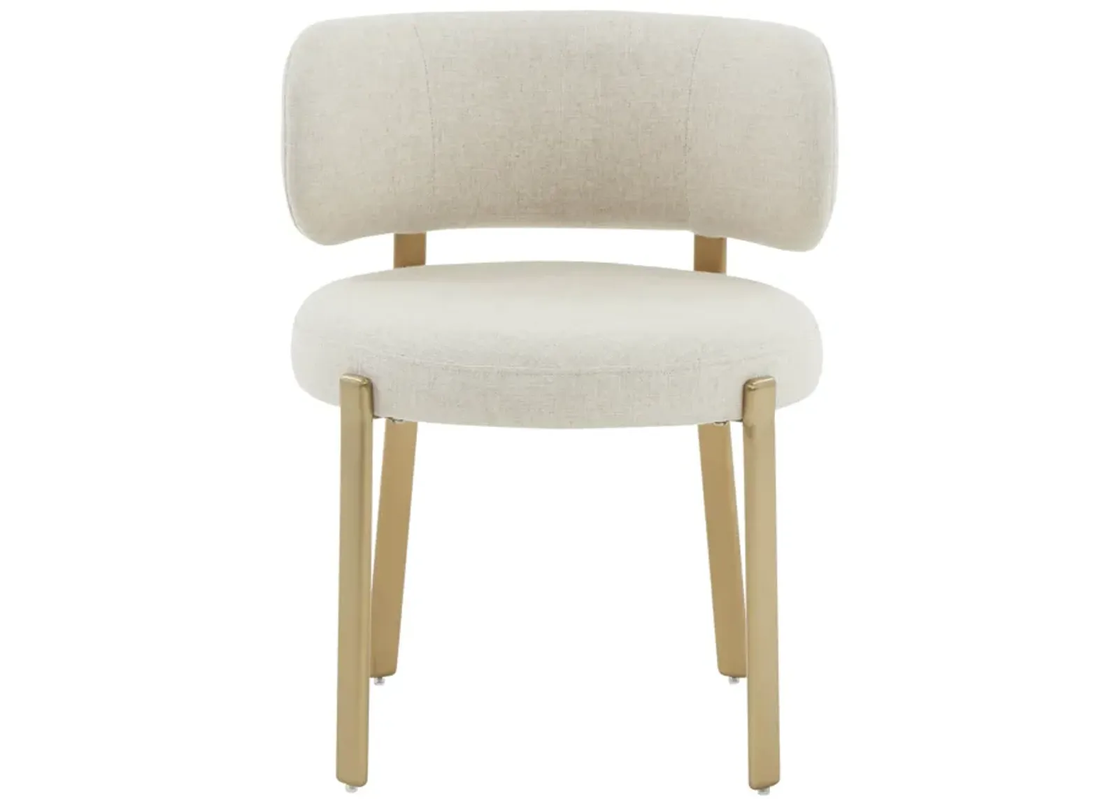 Margaret Cream Linen Dining Chair