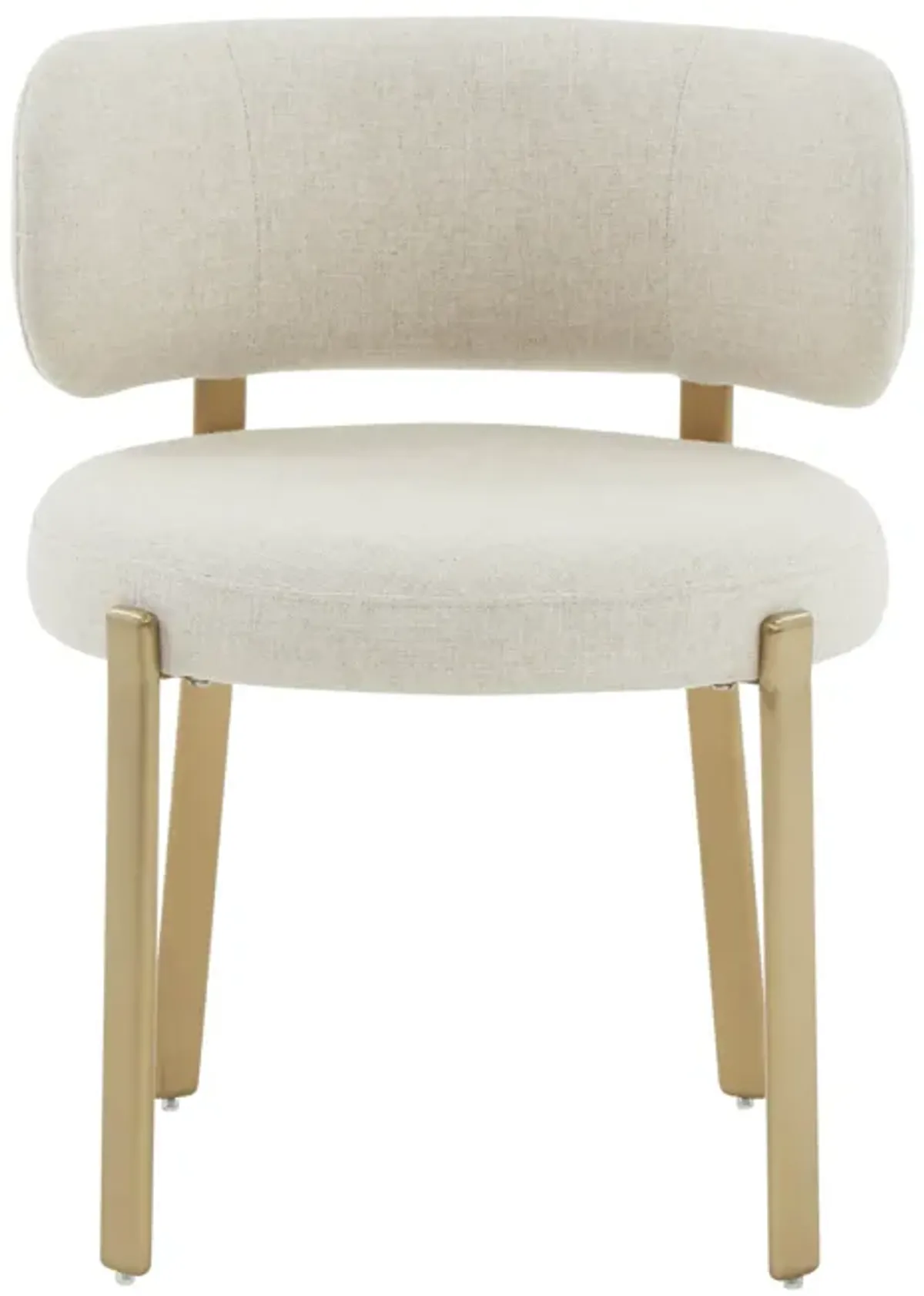 Margaret Cream Linen Dining Chair