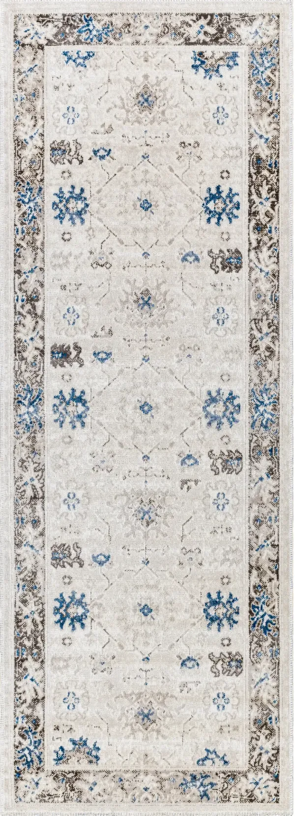 Basel BOS-2306 2'6" x 7'3" Machine Woven Rug