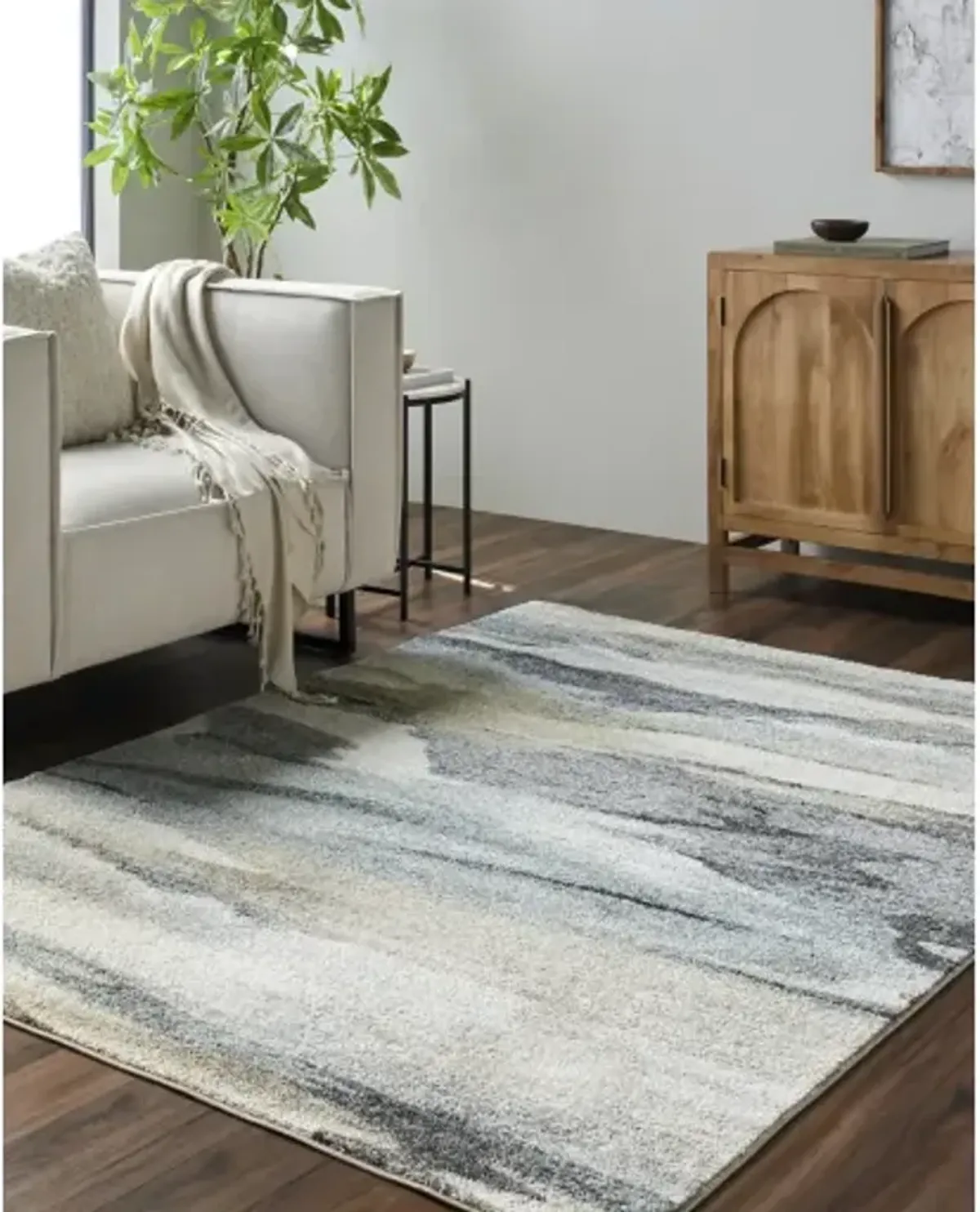 Hyde Park HYP-2304 5'3" x 7' Machine Woven Rug