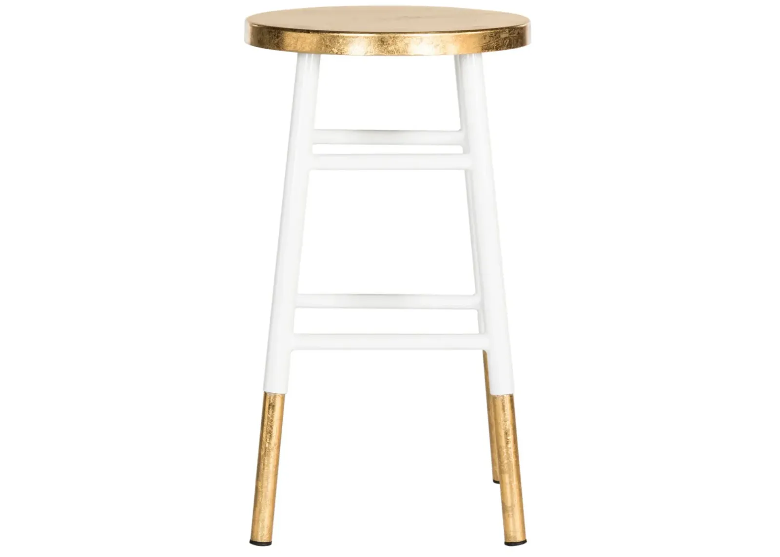 EMERY DIPPED GOLD LEAF COUNTER STOOL