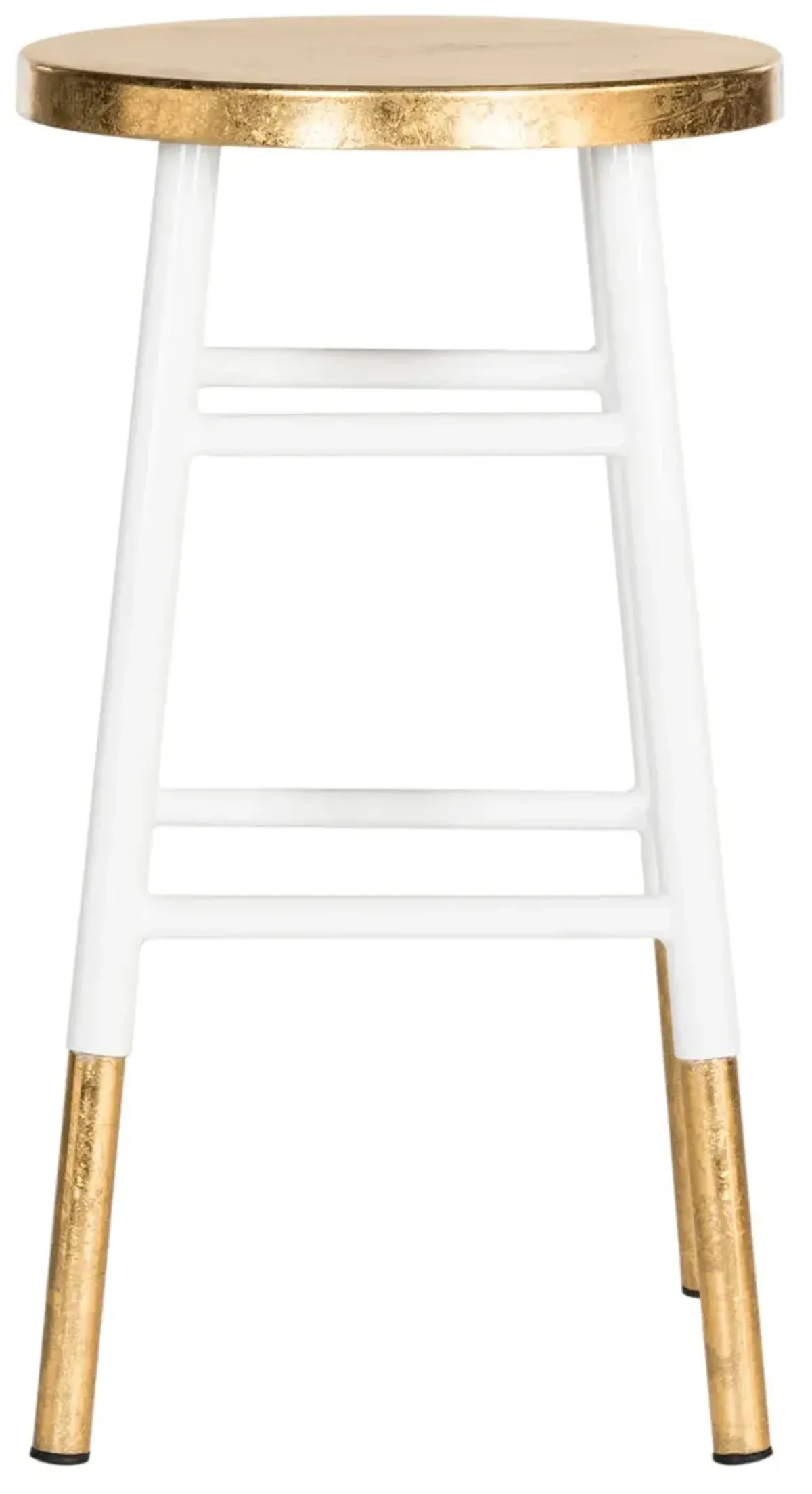 EMERY DIPPED GOLD LEAF COUNTER STOOL