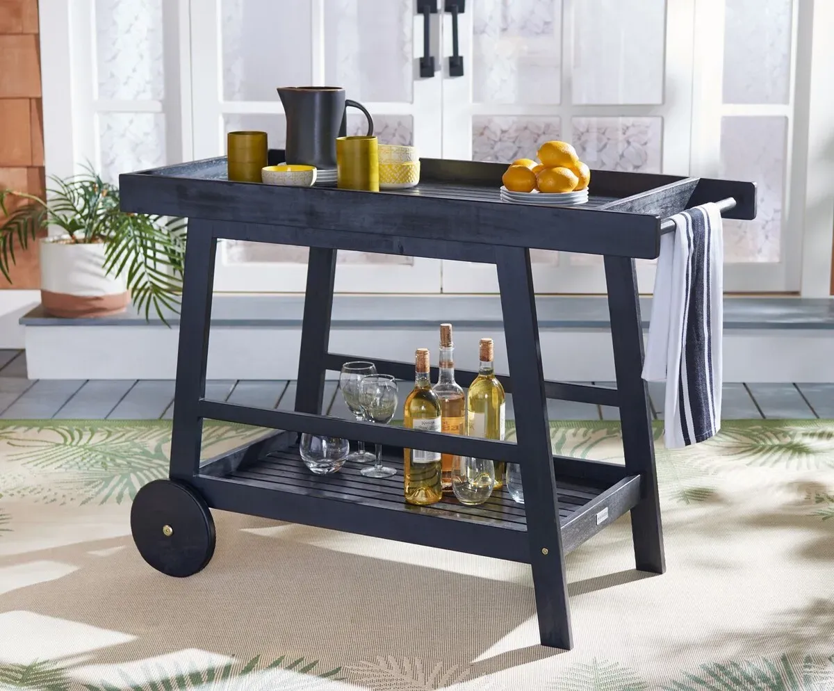 Renzo Outdoor Bar Cart