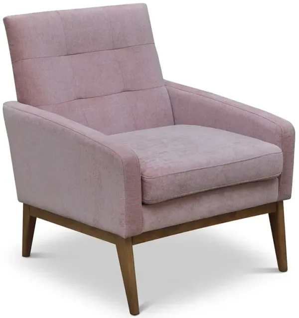 Sophia Beige Velvet Accent Chair