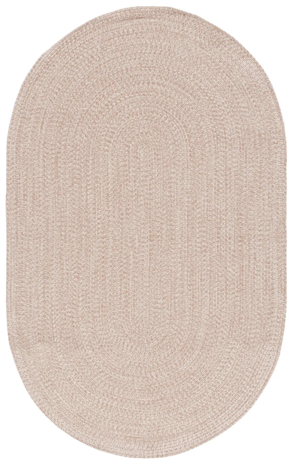 BRAIDED 201 NATURAL 9' x 12' Oval Oval Rug