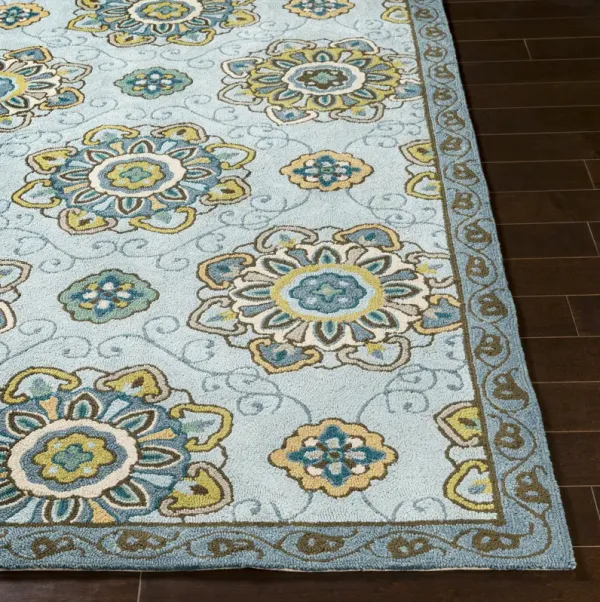 Rain RAI-1203 3' x 5' Hand Made Rug